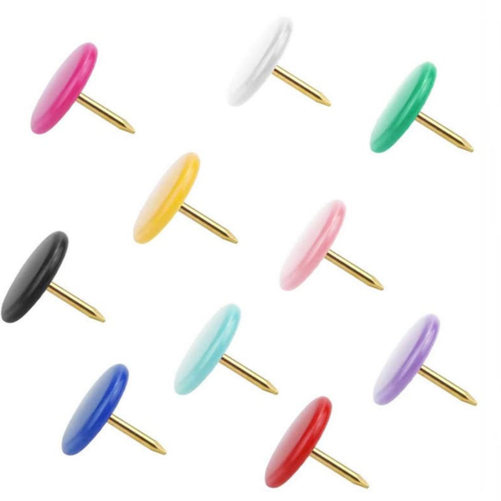 Boîte Punaises Multicolores Fournitures de Bureau,Fournitures Scolaire-2