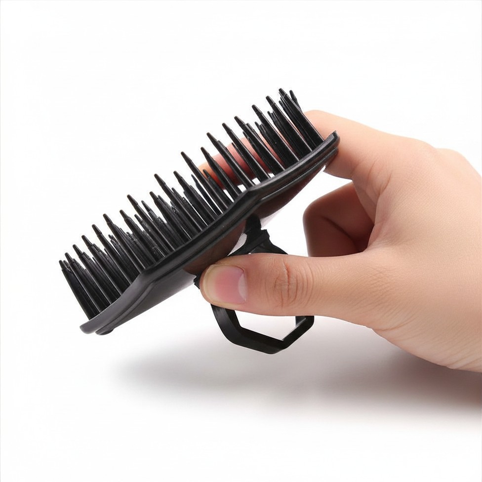 Brosse à Cheveux  en Plastique , Brosse de Shampooing, Brosse à Cheveux pour la Douche-1