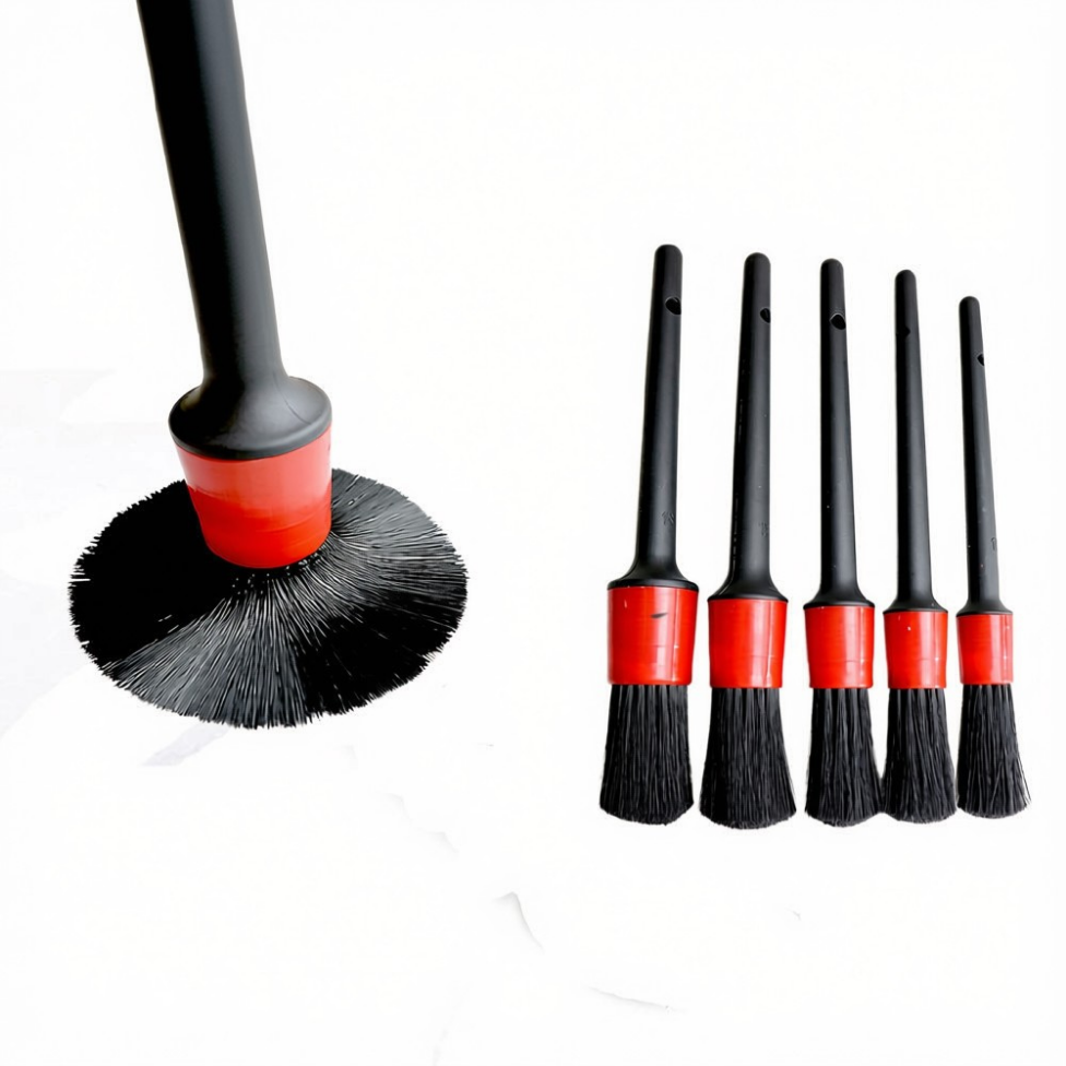 Brosses de Lavage de Voiture Longues et Douces-1