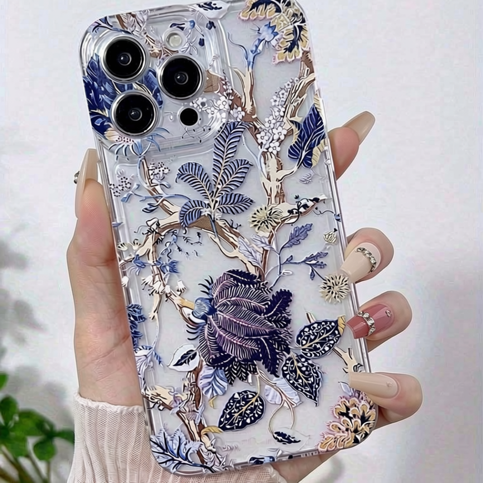 Coque de Téléphone Mobile de Luxe pour Iphone, Fleurie  pour Iphone 17 pro max,Iphone 17 air,Iphone17 pro,Iphone 17-1Webp