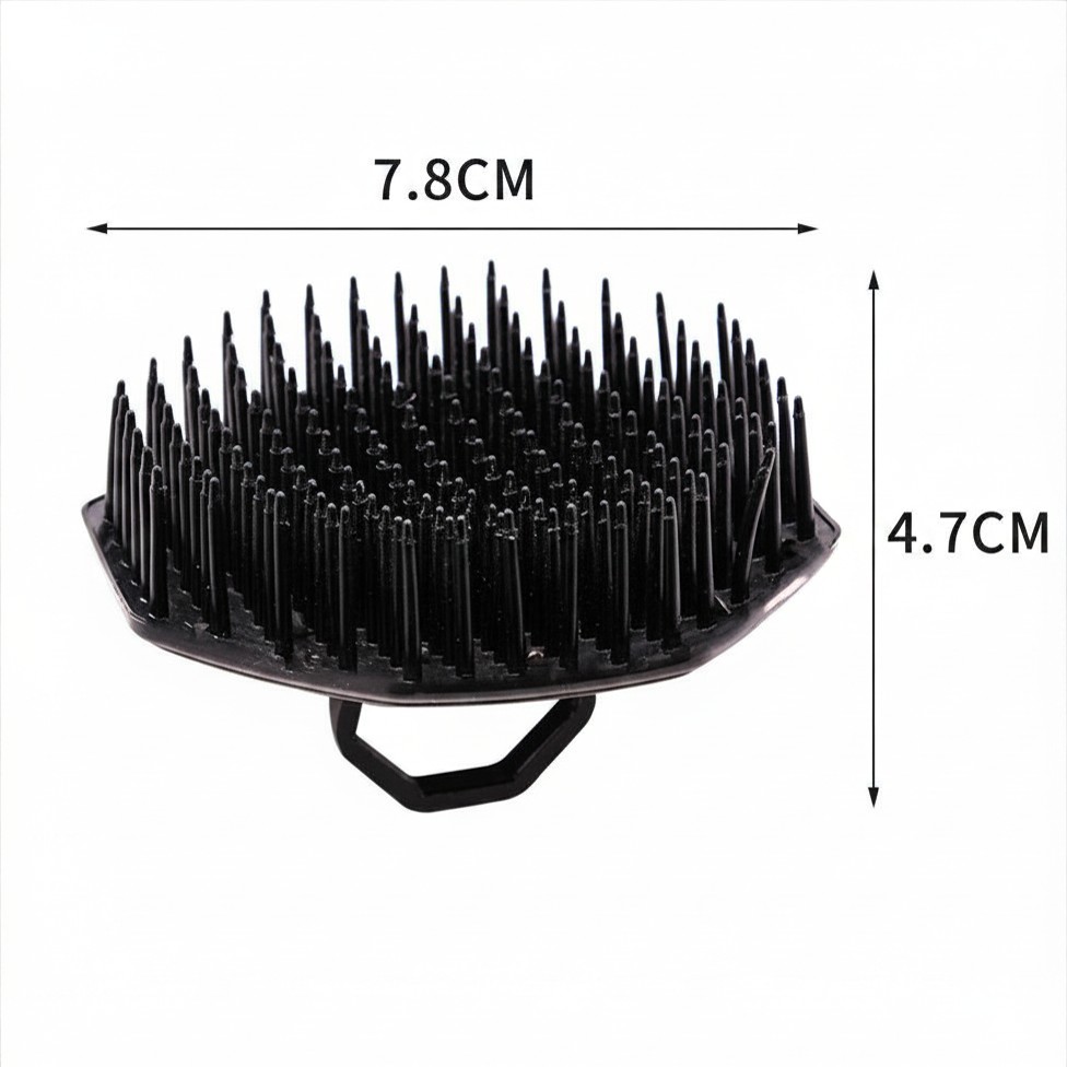 Lot de 2 Brosses à Cheveux  en Plastique , Brosse de Shampooing, Brosse à Cheveux pour la Douche. – image 6