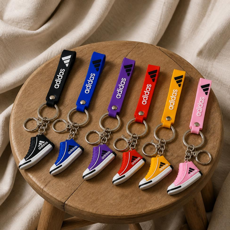 Porte-Clés Créatif en Forme de Baskets pour Sac à Dos,Clé Voiture – image 2
