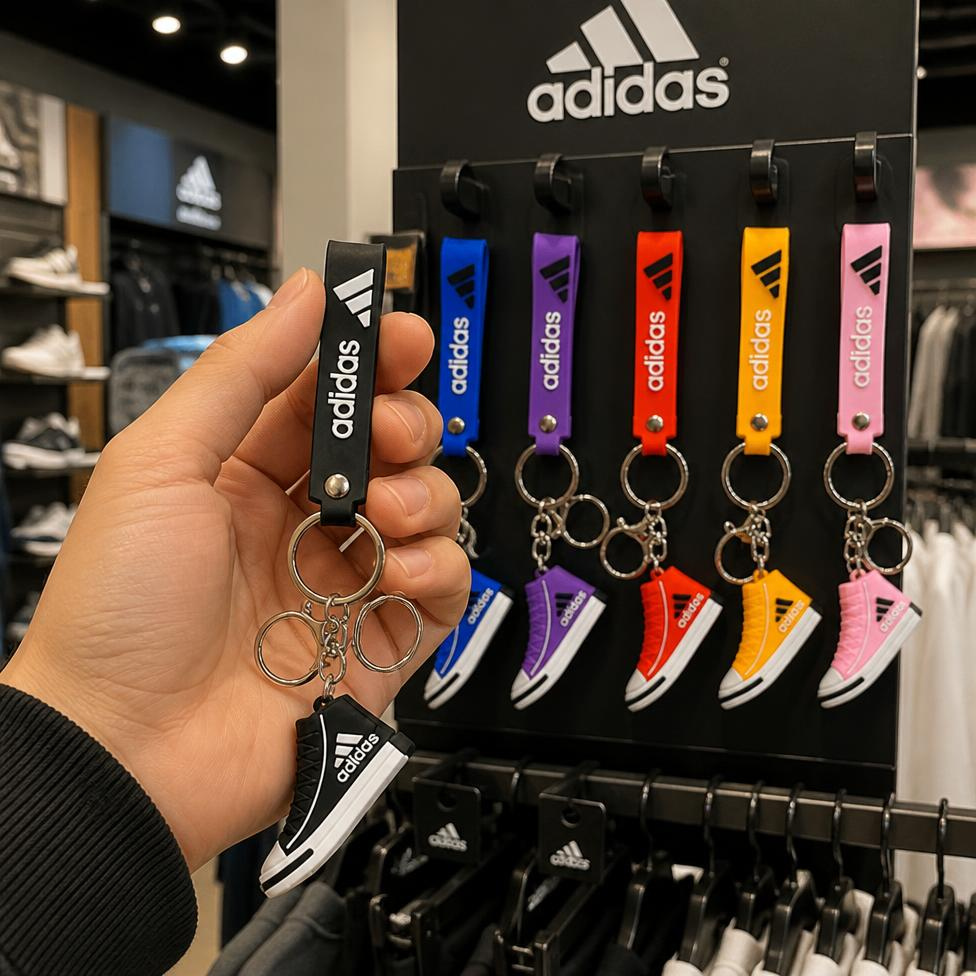 Porte-Clés Créatif en Forme de Baskets pour Sac à Dos,Clé Voiture – image 5