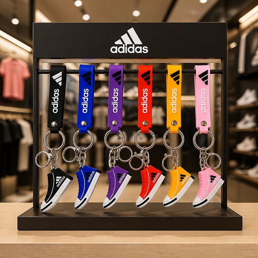 Porte-Clés Créatif en Forme de Baskets pour Sac à Dos,Clé Voiture – image 6