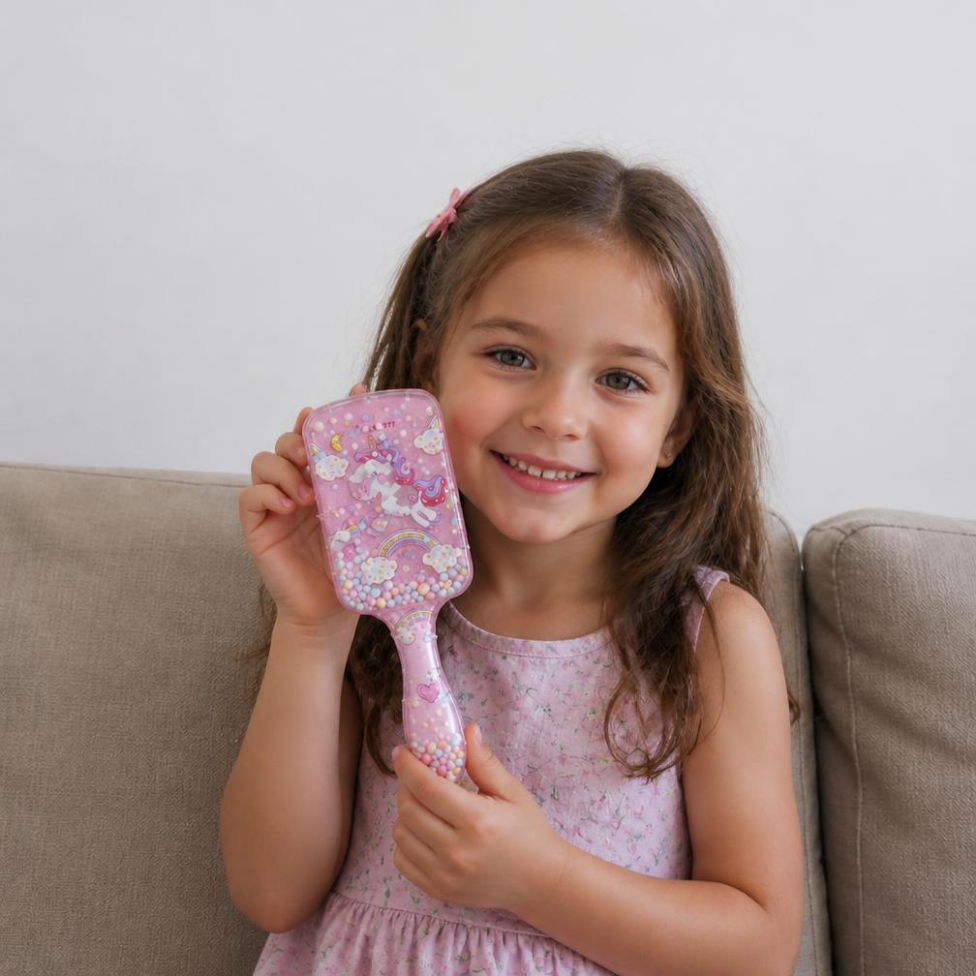 Brosse à Cheveux Mignonne Démêlante pour Fille – image 3