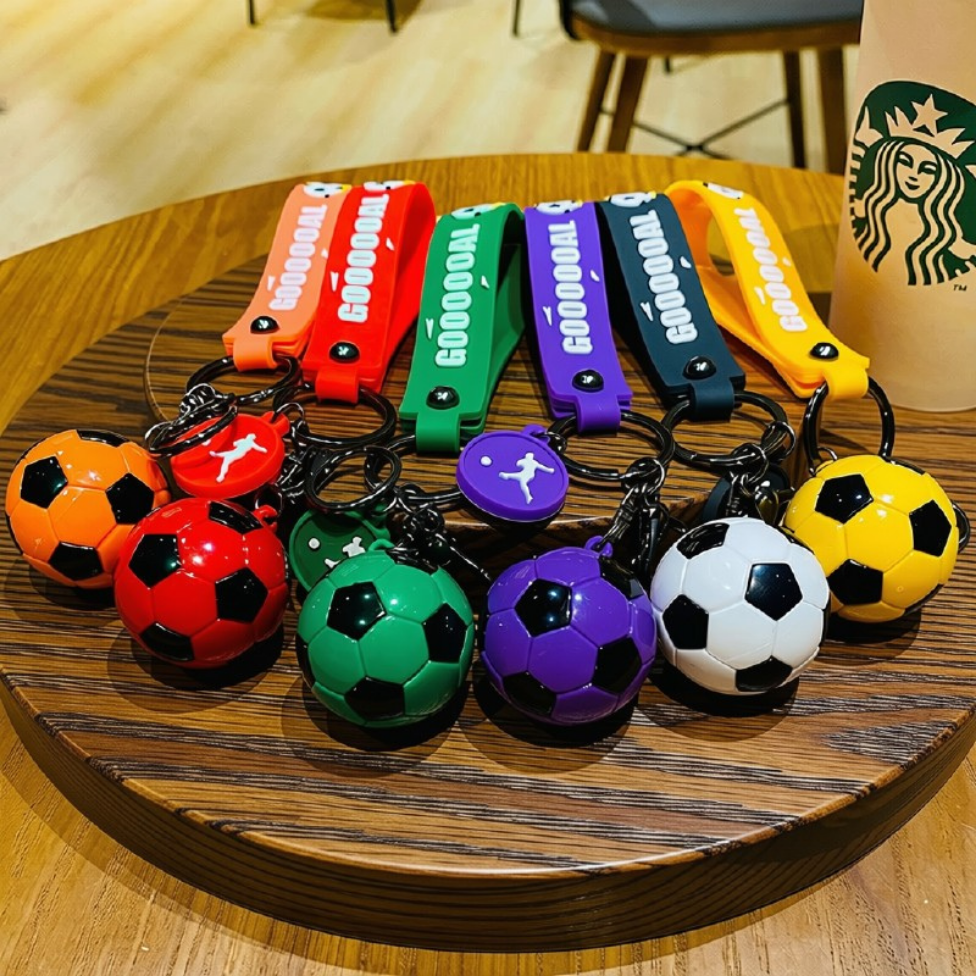 Porte-Clés Ballon Écologique pour Sac d'école,Clé Voiture