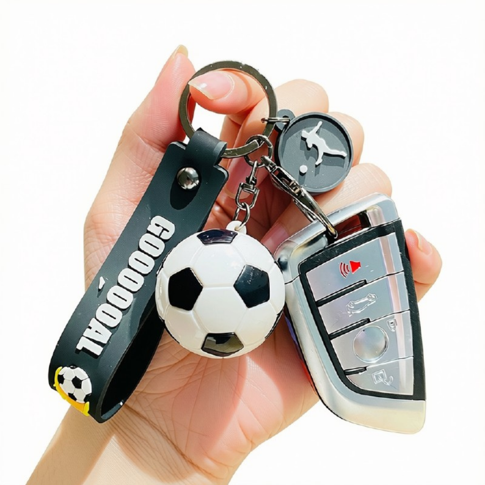 Porte-Clés Ballon Écologique pour Sac d'école,Clé Voiture – image 2
