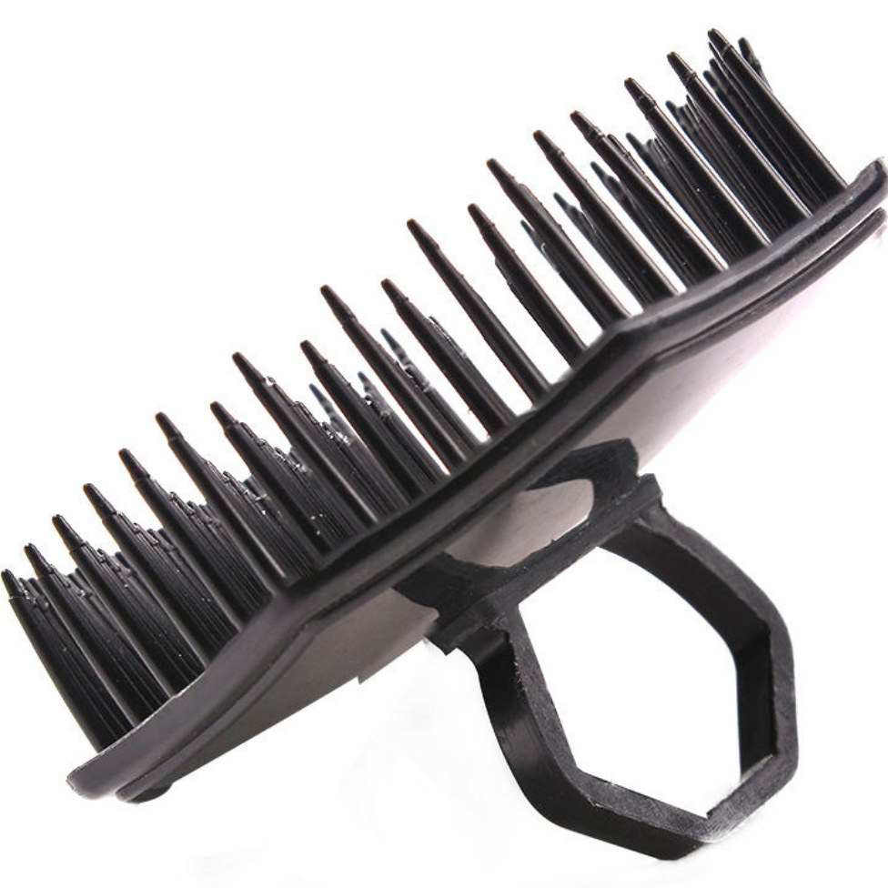 Brosse à Cheveux  en Plastique , Brosse de Shampooing, Brosse à Cheveux pour la Douche. – image 3