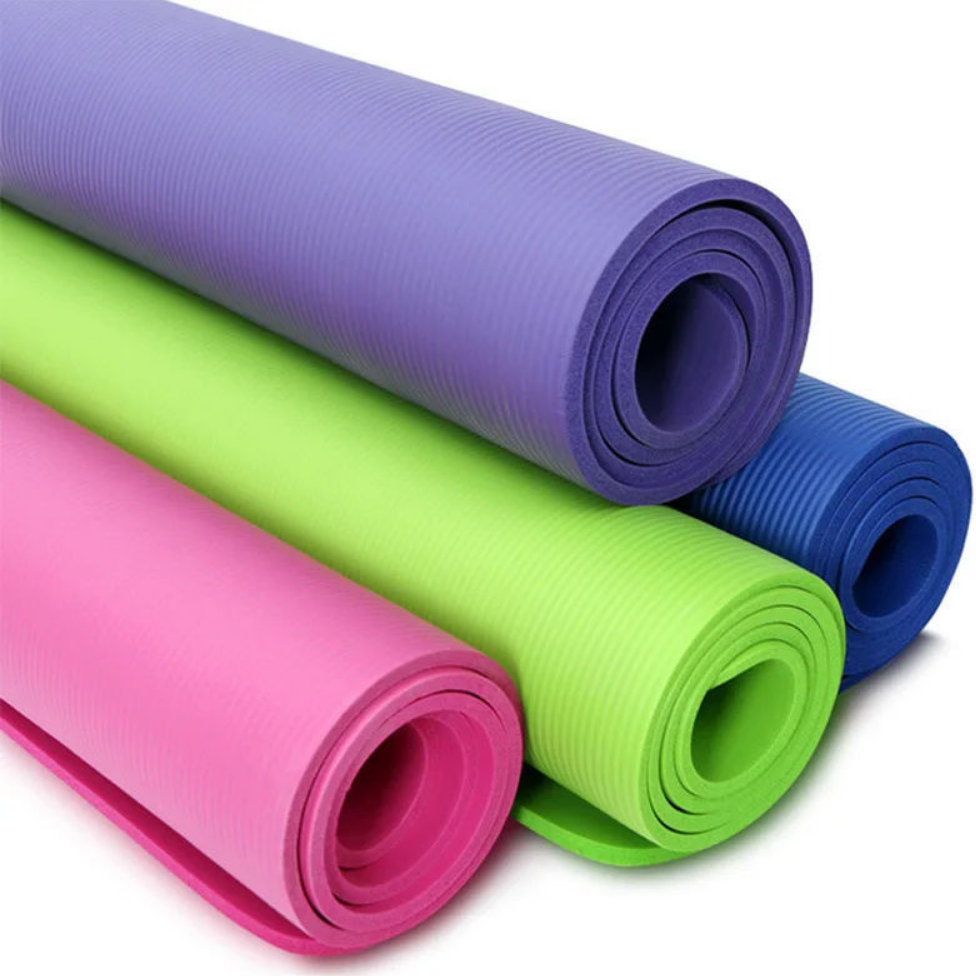 Tapis de Yoga en Mousse, Antidérapant Étanche Haute Densité Tapis de Yoga  Écologique,Facile à Nettoyer – image 2