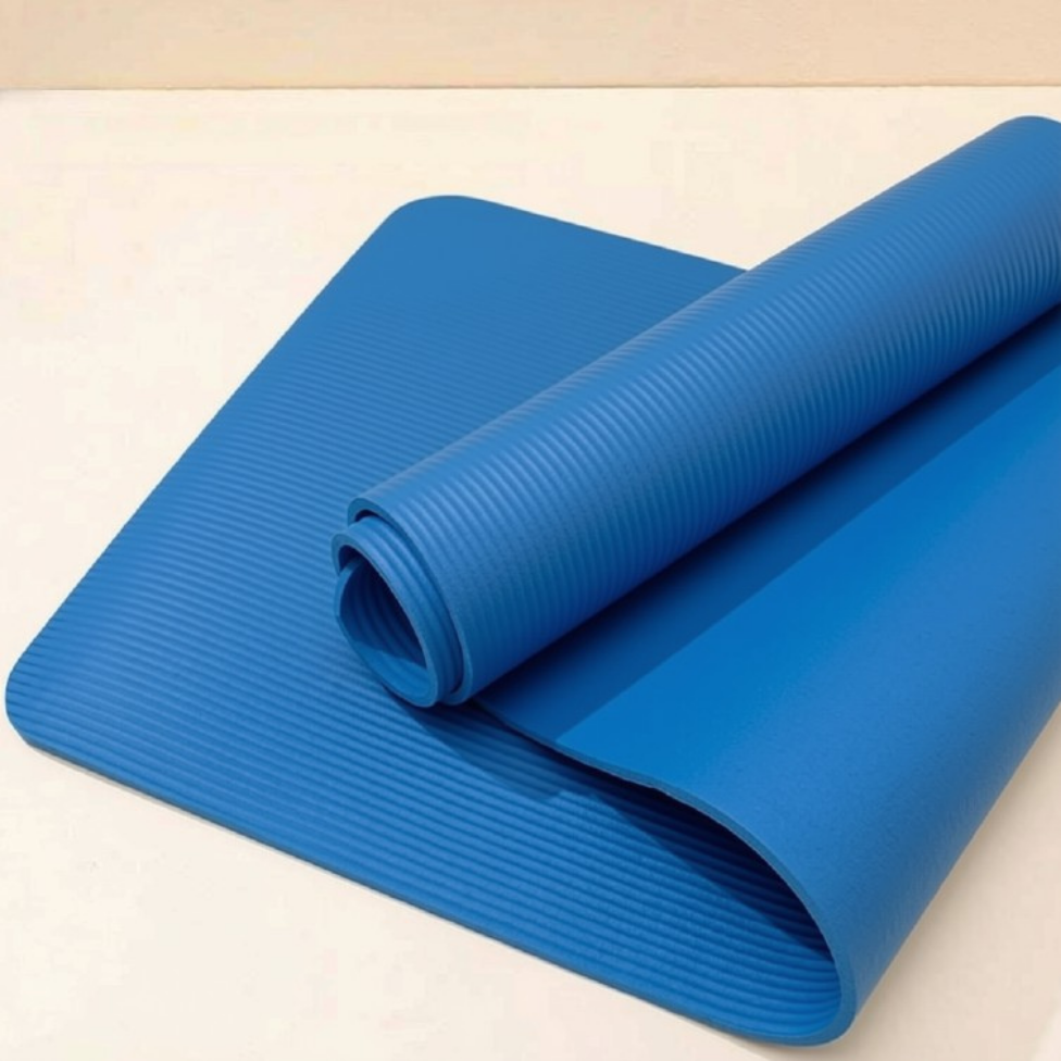 Tapis de Yoga en Mousse, Antidérapant Étanche Haute Densité Tapis de Yoga  Écologique,Facile à Nettoyer – image 3