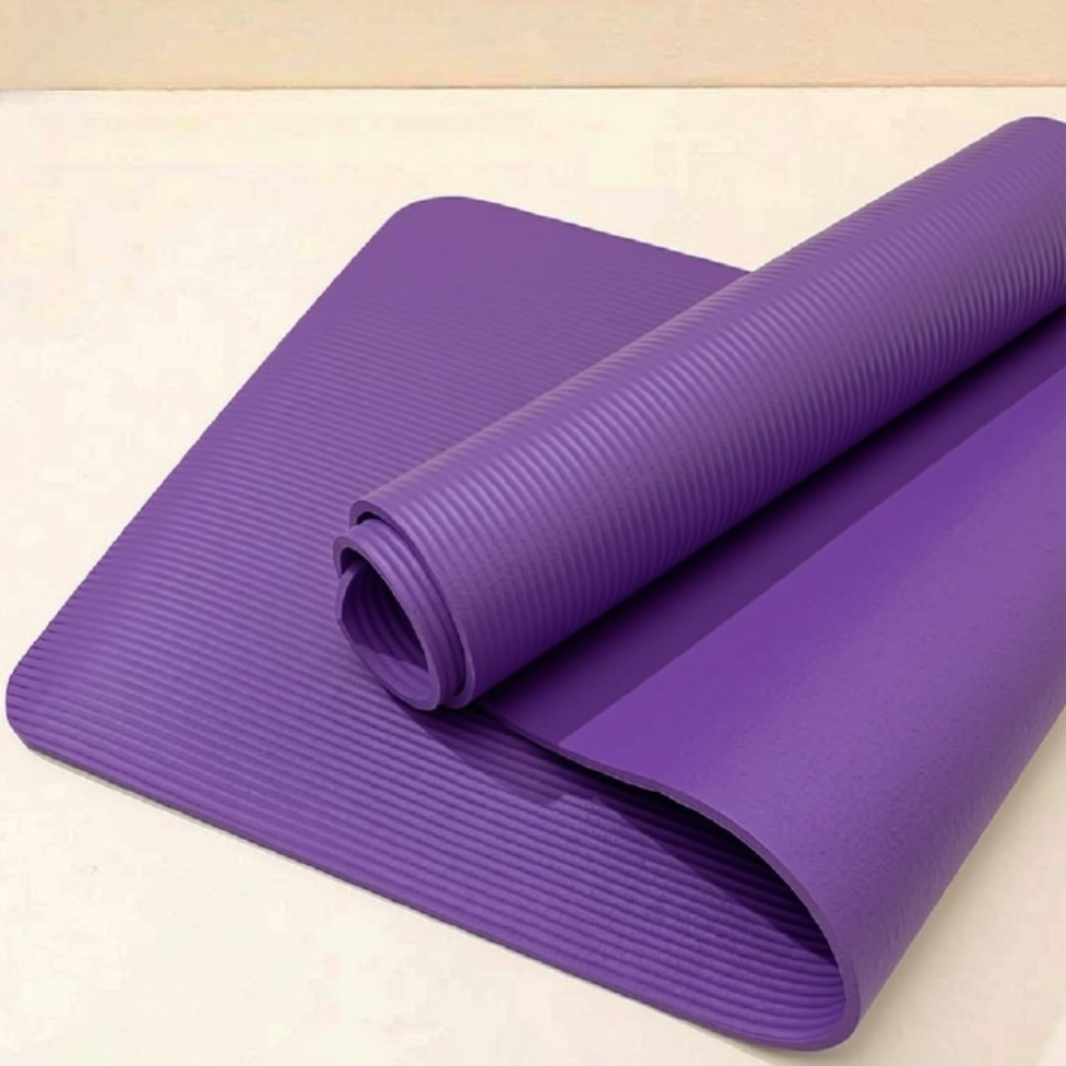 Tapis de Yoga en Mousse, Antidérapant Étanche Haute Densité Tapis de Yoga  Écologique,Facile à Nettoyer – image 5