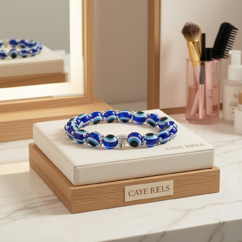 Bracelet Élastique Perle d'Oeil Turc – image 3