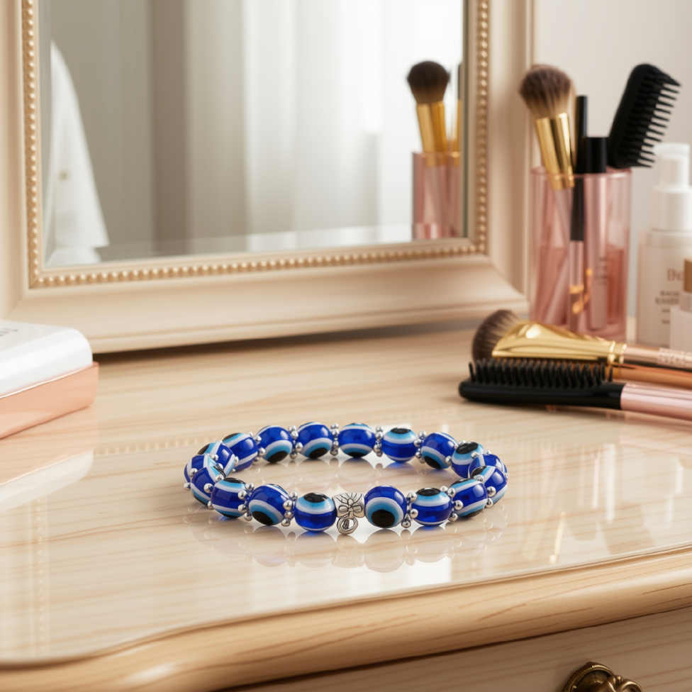Bracelet Élastique Perle d'Oeil Turc – image 5
