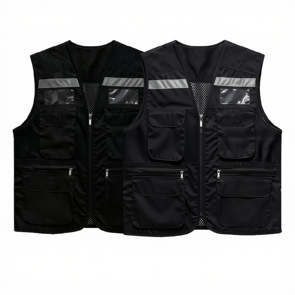 Gilet de Sécurité ,Gilet de Travail, Gilet de Pêche avec Poches, Veste de Travail – image 4