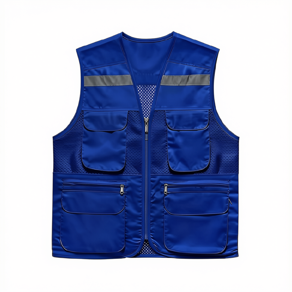 Gilet de Sécurité ,Gilet de Travail, Gilet de Pêche avec Poches, Veste de Travail – image 5