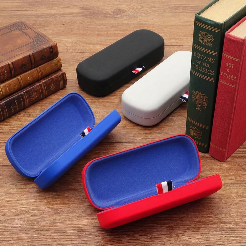 Étui à Lunettes en Cuir PU, Étui Rigide de Protection pour Lunettes de Soleil – image 3