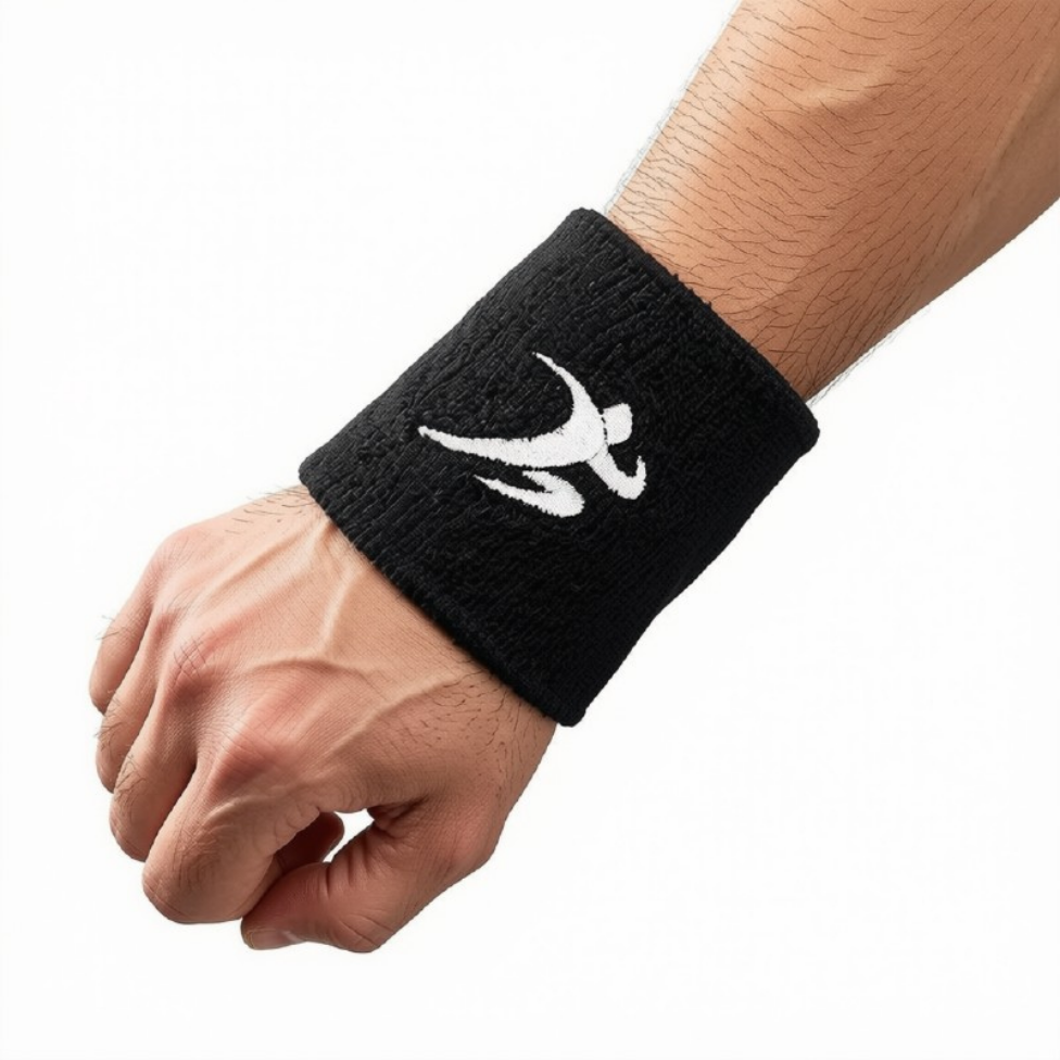 Bandeau Poignet Sport, Bandeau Poignet Absorbant La Transpiration pour Hommes Et Femmes, Bracelets De Tennis en Coton, Adaptés Au Football, Au Tennis – image 2