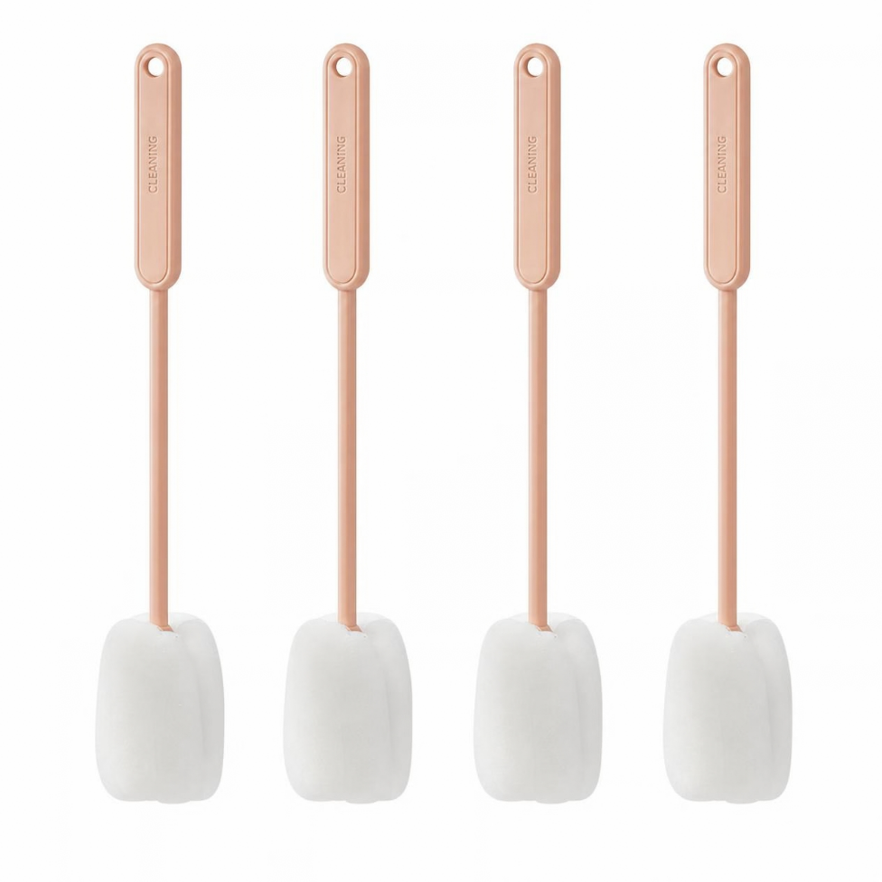 Douce Éponge pour Lavage Tasse et Verre, Long Manche Tasse Brosse de Nettoyage Verre avec Crochet, Brosse de Lavage – image 3