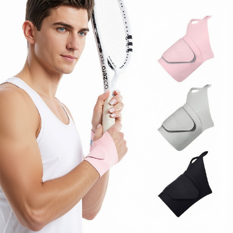 Attelle de Poignet Ultra-Fine en Néoprène Hautement Élastique,Respirante,Réglable, pour le Sport,Soutien et Protection Main – image 6
