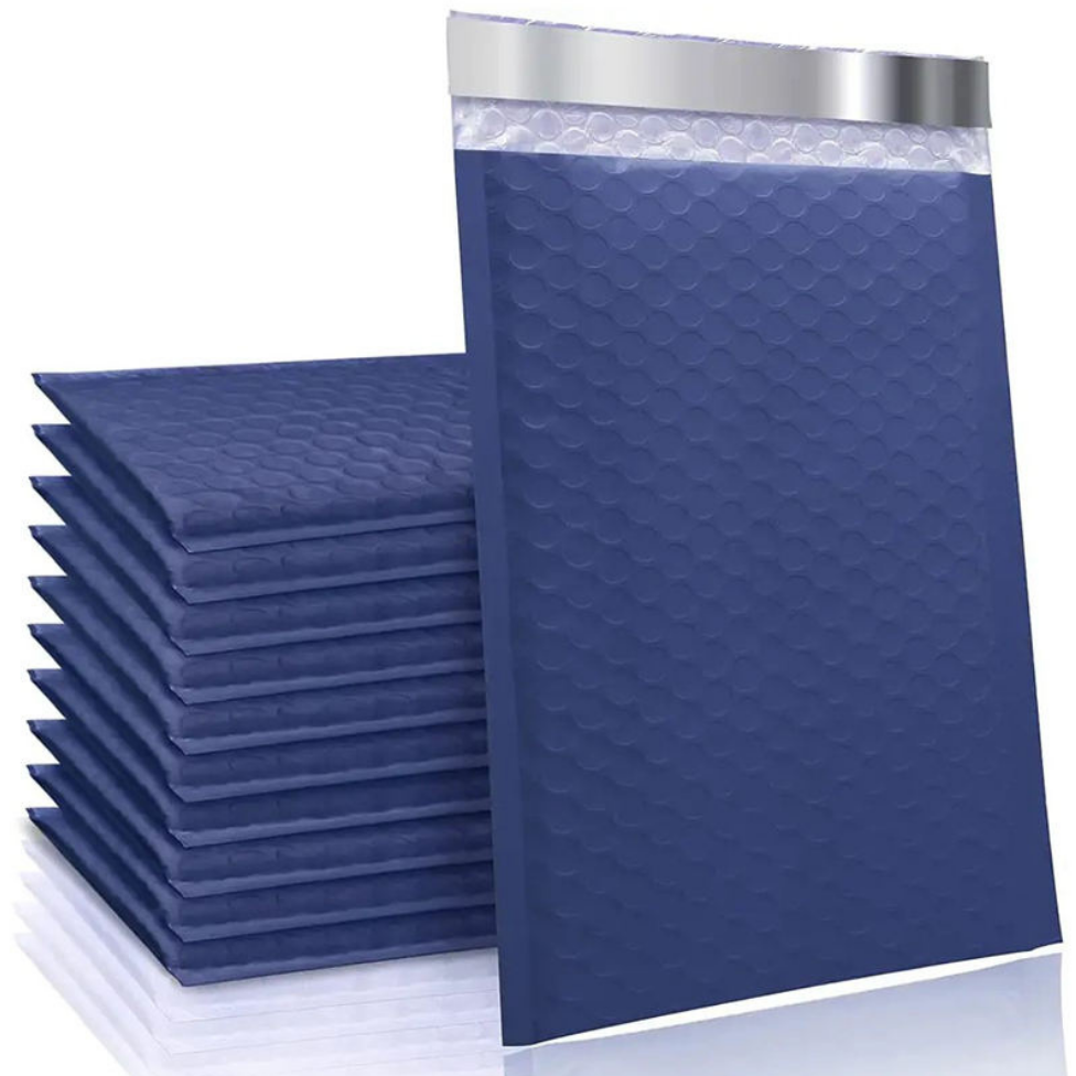 Lot de 4 Enveloppes d'Expédition 4 Tailles Différentes 15*8+4 ,18*13+4cm, 15*20+4cm, 20*25+4 Écologique Biodégradable,Envloppe d'Expédition à Bulles Kraft pour Emballage