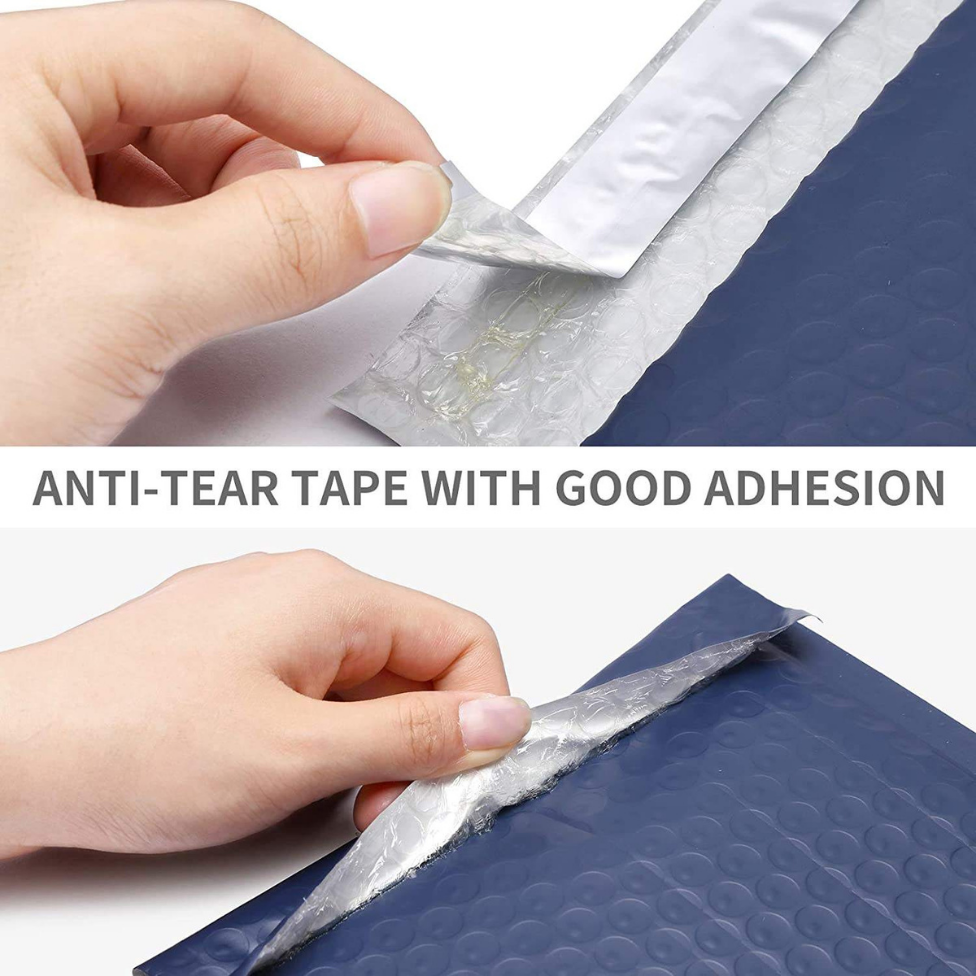 Lot de 4 Enveloppes d'Expédition 4 Tailles Différentes 15*8+4 ,18*13+4cm, 15*20+4cm, 20*25+4 Écologique Biodégradable,Envloppe d'Expédition à Bulles Kraft pour Emballage – image 6