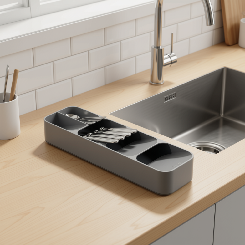 Porte-Ustensiles de Cuisine pour Comptoir de Cuisine , Porte-Couverts ,Organisateur de Comptoir de Cuisine – image 3