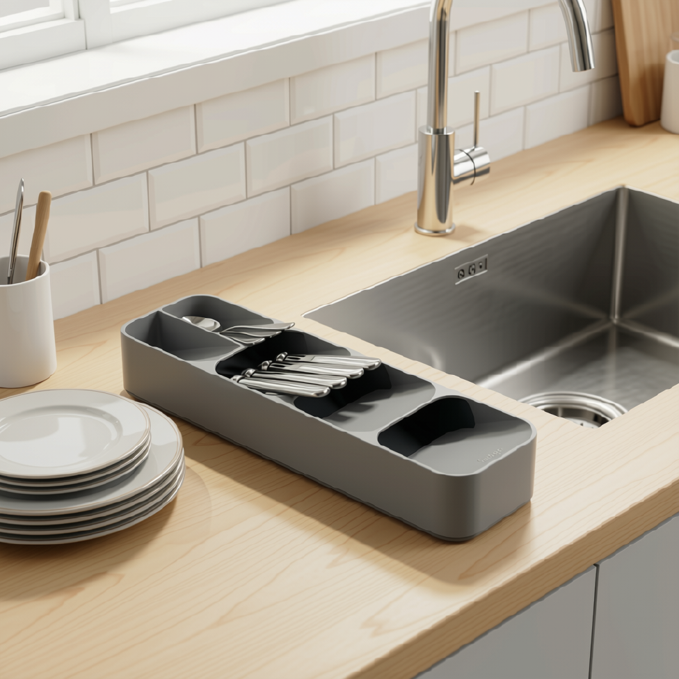 Porte-Ustensiles de Cuisine pour Comptoir de Cuisine , Porte-Couverts ,Organisateur de Comptoir de Cuisine – image 5