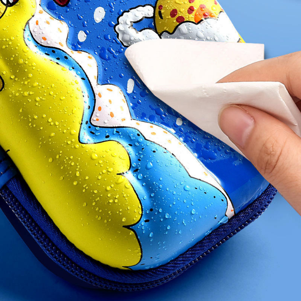 Trousse à Crayons, Étanche, Grande Capacité, Motif Fusée, pour Garçons et Filles, avec Fermeture Éclair – image 4