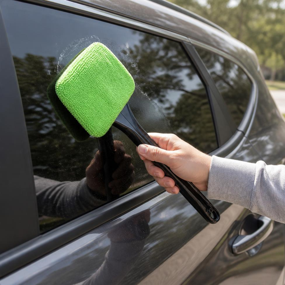 Brosse de Nettoyage pour Vitre Voiture en Microfibre,Accessoires Voiture – image 4