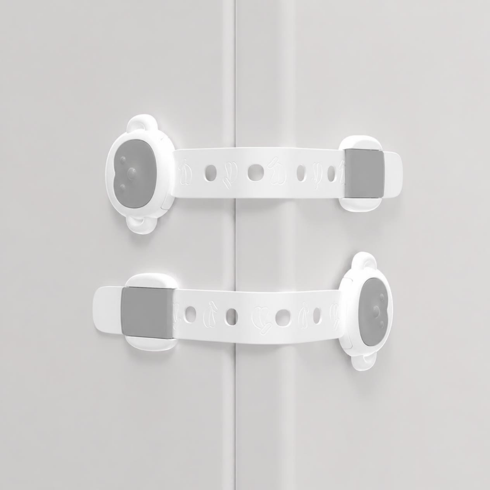 Lot de 3 Verrouillages de Sécurité pour Enfant, Bébé , Verrouillage de Sécurité pour Armoire, Sécurité et Protection Enfant et Bébe – image 3