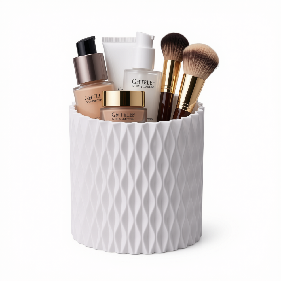 Organisateur de Maquillage Rotatif de de Haute Qualité 360°, Boîte de Rangement Cosmétique – image 4