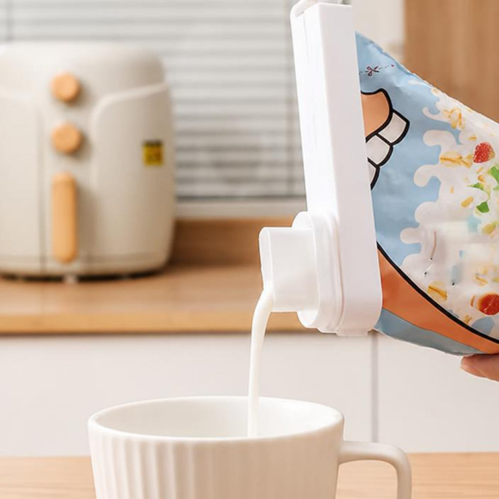Lot de 5 Grands Clips de Scellement,Clip de Fermeture pour Sac Alimentaire,pour la Conservation des Aliments,Idéal pour le Rangement Domestique et la Cuisine – image 5