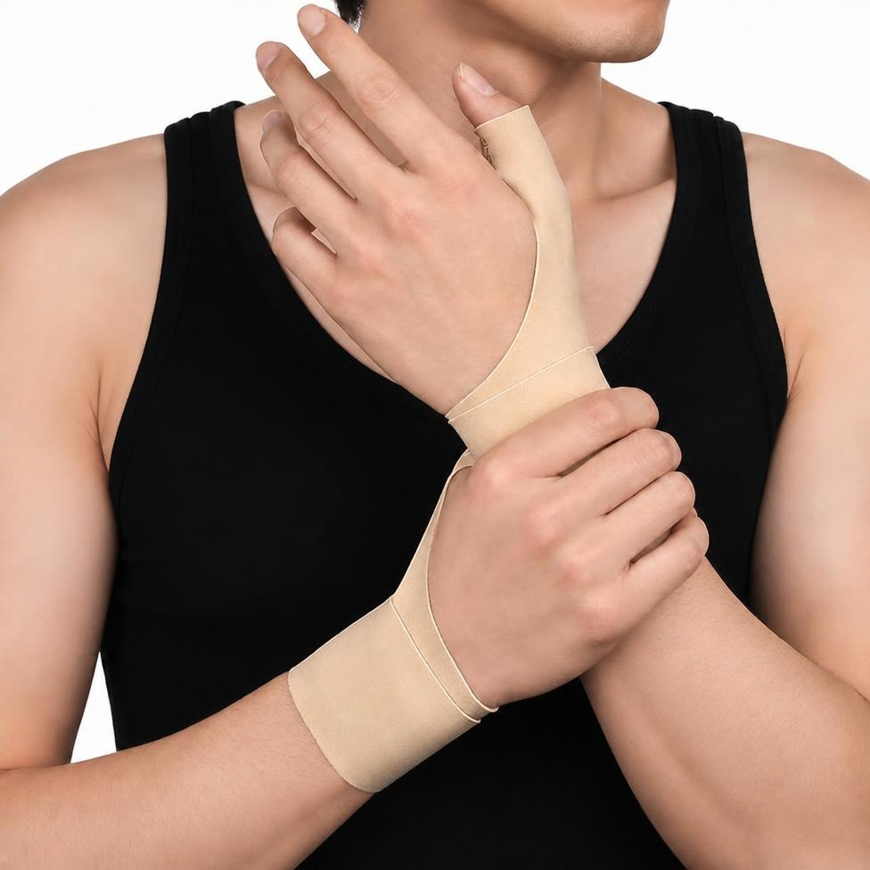 Support de Soutien du Pouce Respirants, Pour soulager les Douleurs de la Main, du Poignet, du Pouce et des Articulations – image 3