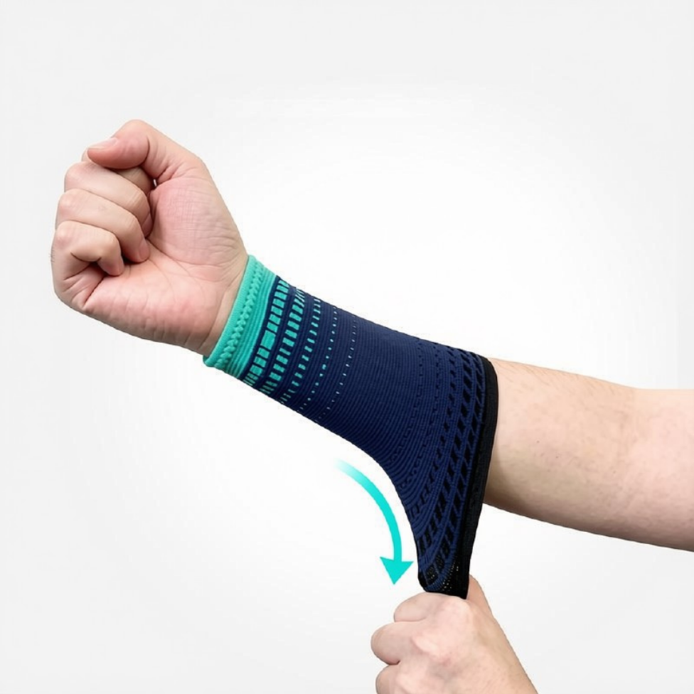 Bandeau de Sport en Tissu pour le Tennis et le Basketball, Bandeau Élastique pour le Poignet – image 2