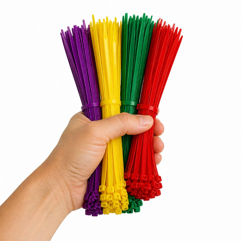 Attaches-Câbles Multicolore en Nylon Plastique 4,8*200 mm – image 6