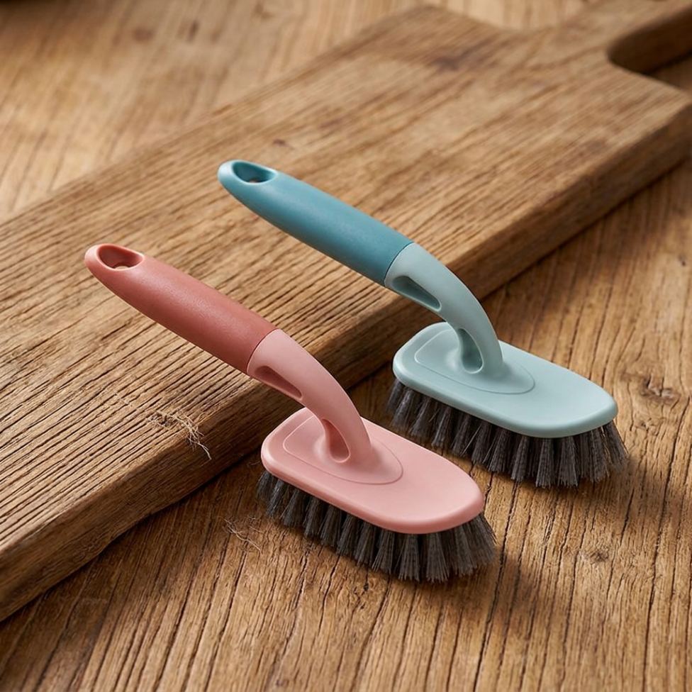 Brosse de Nettoyage avec Manche en Plastique – image 2