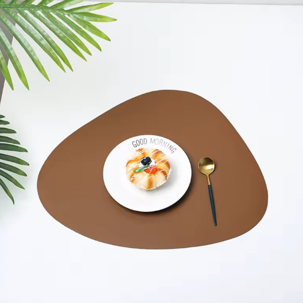 Napperons pour Cuisine pour Table à Manger, en Similicuir Imperméables et Antidérapants, Résistants aux Tâches – image 2