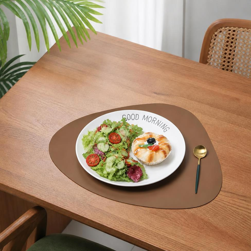 Napperons pour Cuisine pour Table à Manger, en Similicuir Imperméables et Antidérapants, Résistants aux Tâches – image 4