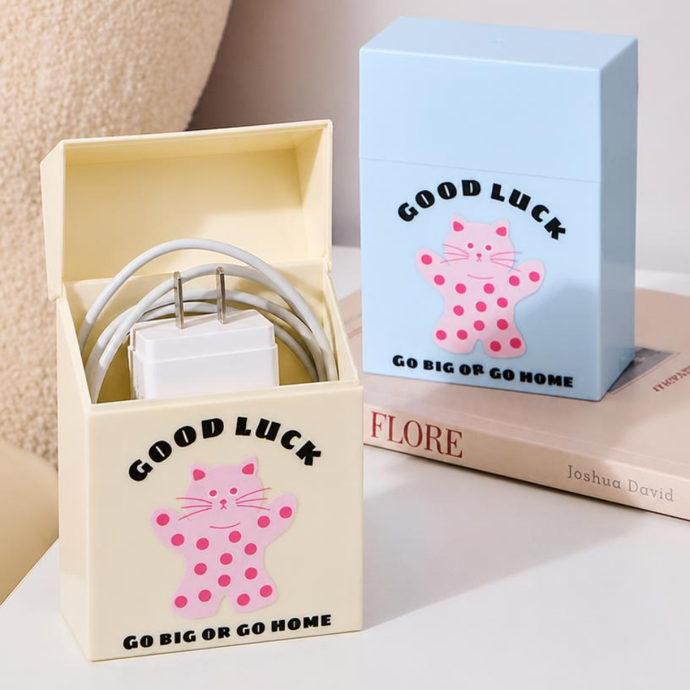 Lot de 2 Jolies Boîtes de Rangement avec Couvercle Rabattable Polyvalent pour Bijoux,Perles,Solution de Stockage Cosmétique