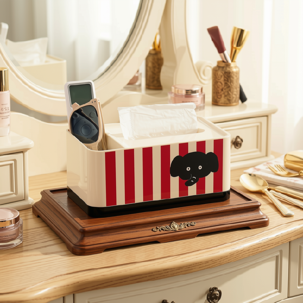 Boîte à Mouchoirs,Boîte de Rangement de Bureau, Maison – image 2