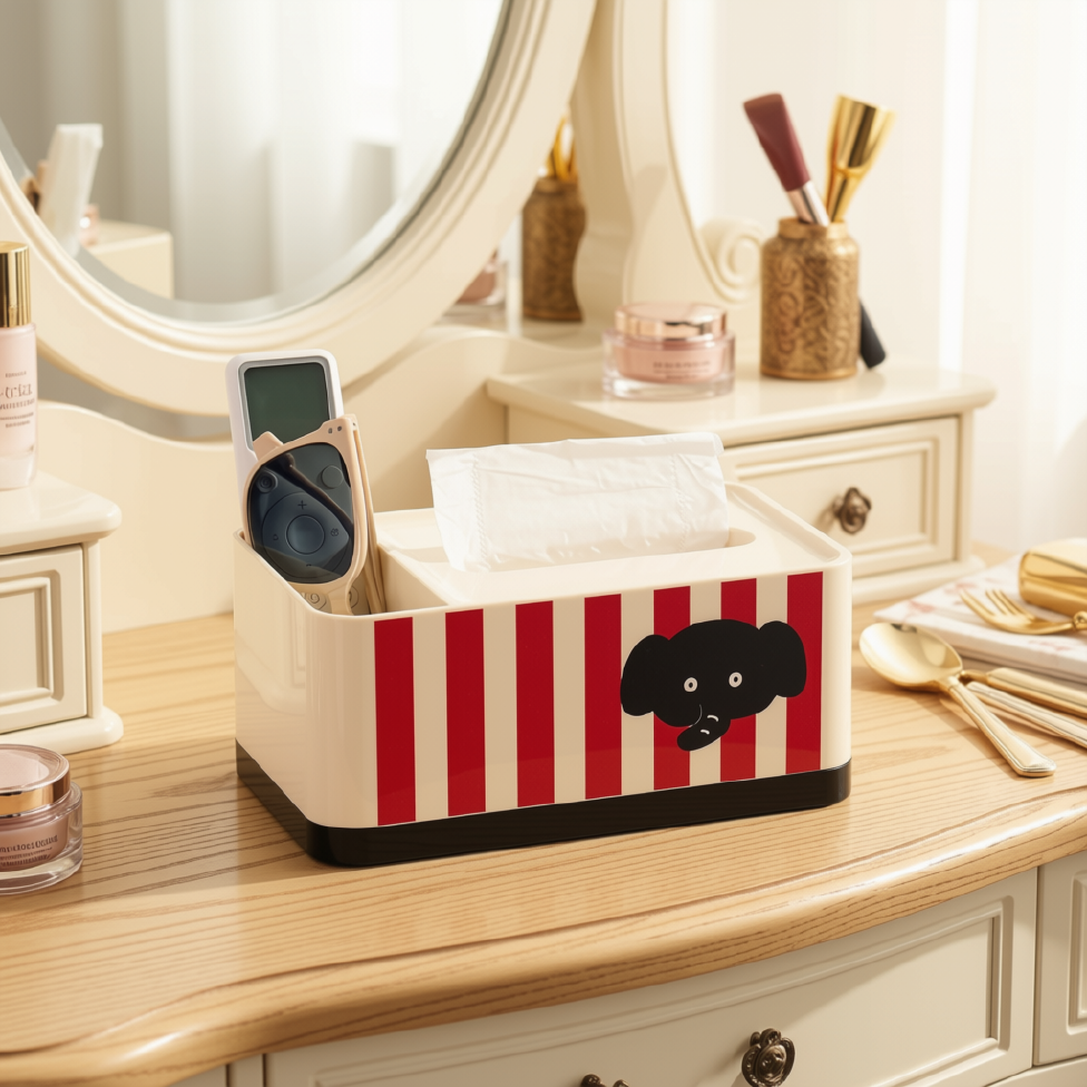 Boîte à Mouchoirs,Boîte de Rangement de Bureau, Maison – image 6