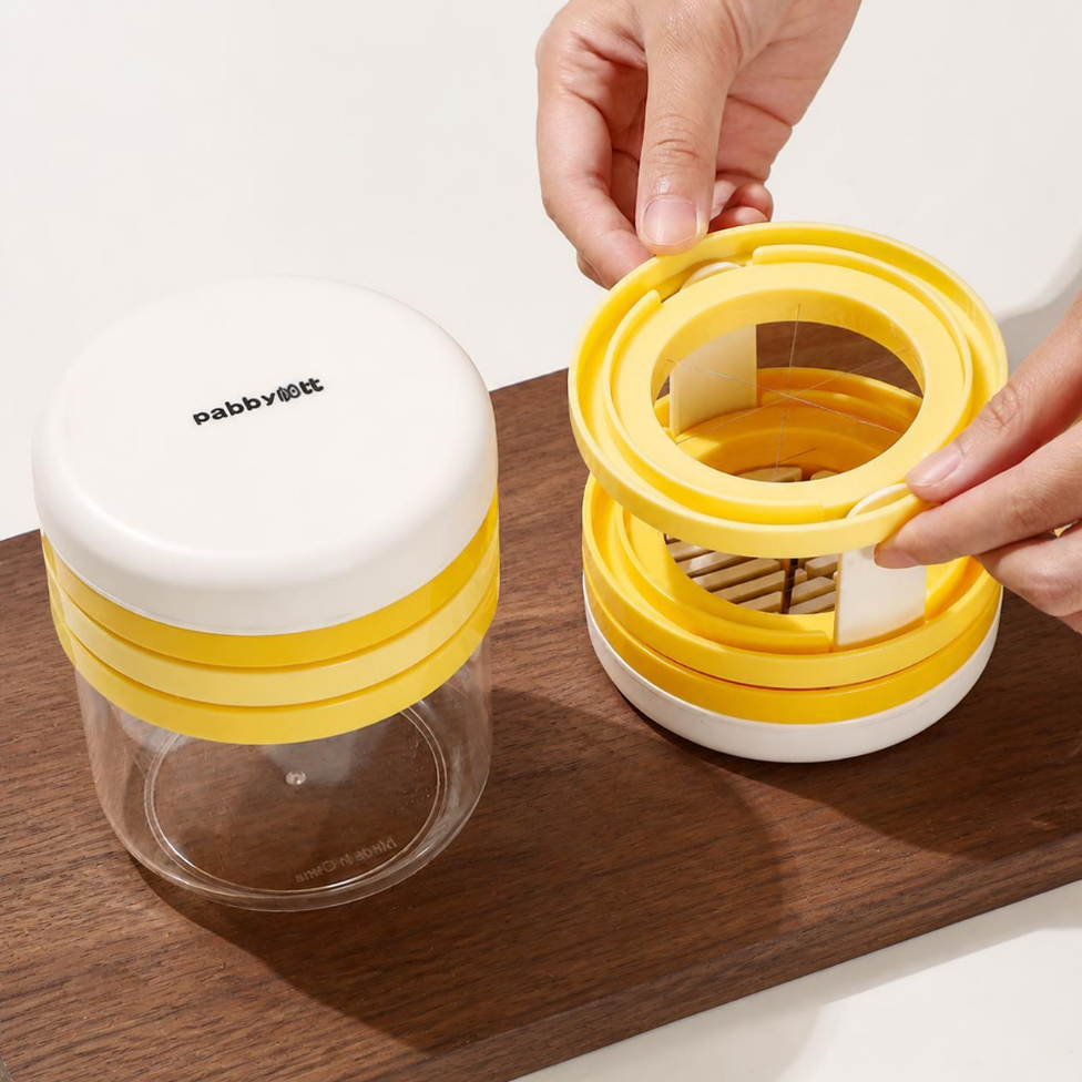 Coupe-Oeuf Écologique pour Oeufs Durs,Trancheuse Alimentaire Écologique en Plastique,Outils pour la Cuisine – image 4