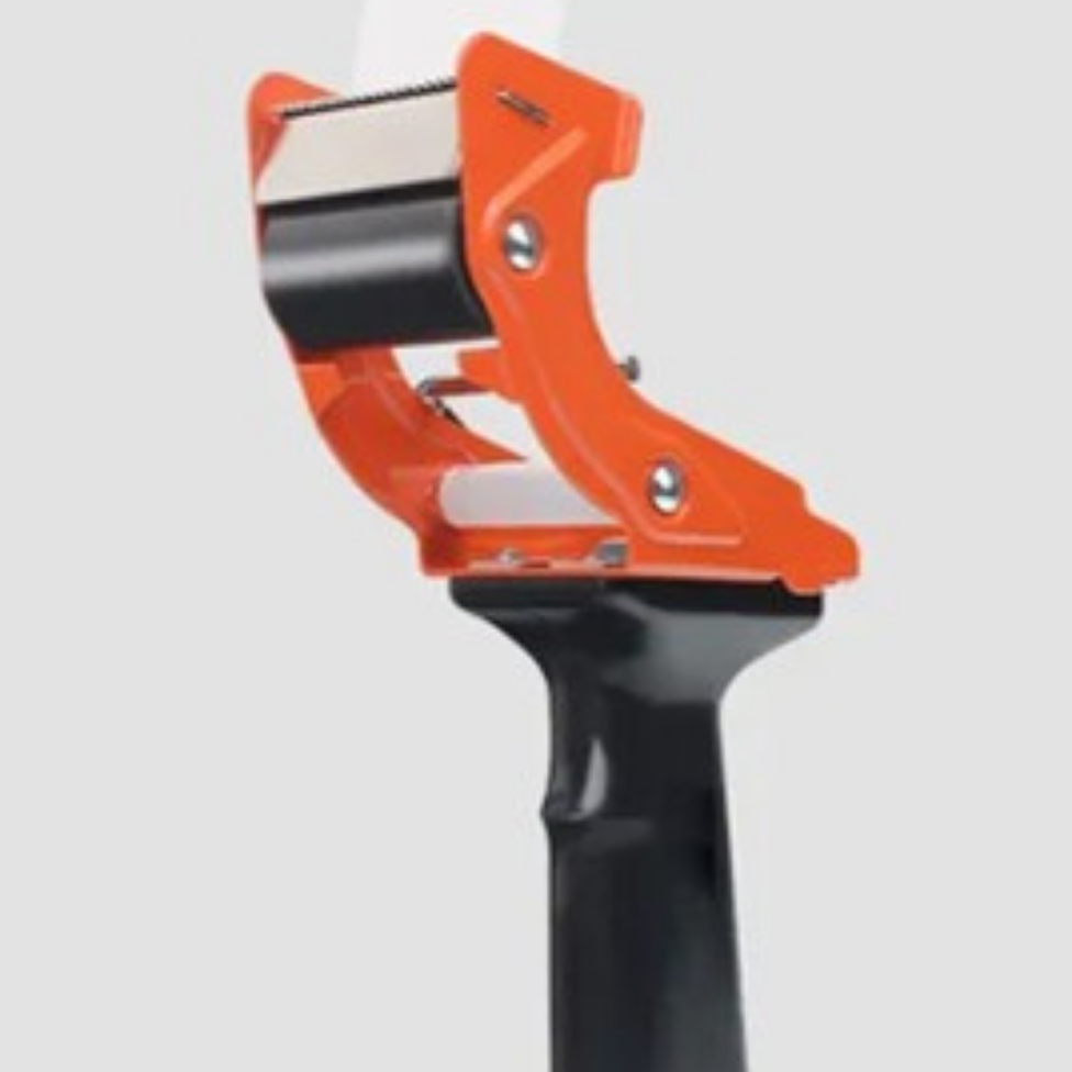 Distributeur Orange  de Ruban Adhésif Manuel de Haute Qualité pour Scellage de Boîtes,Distributeur Scotch pour Emballage – image 4