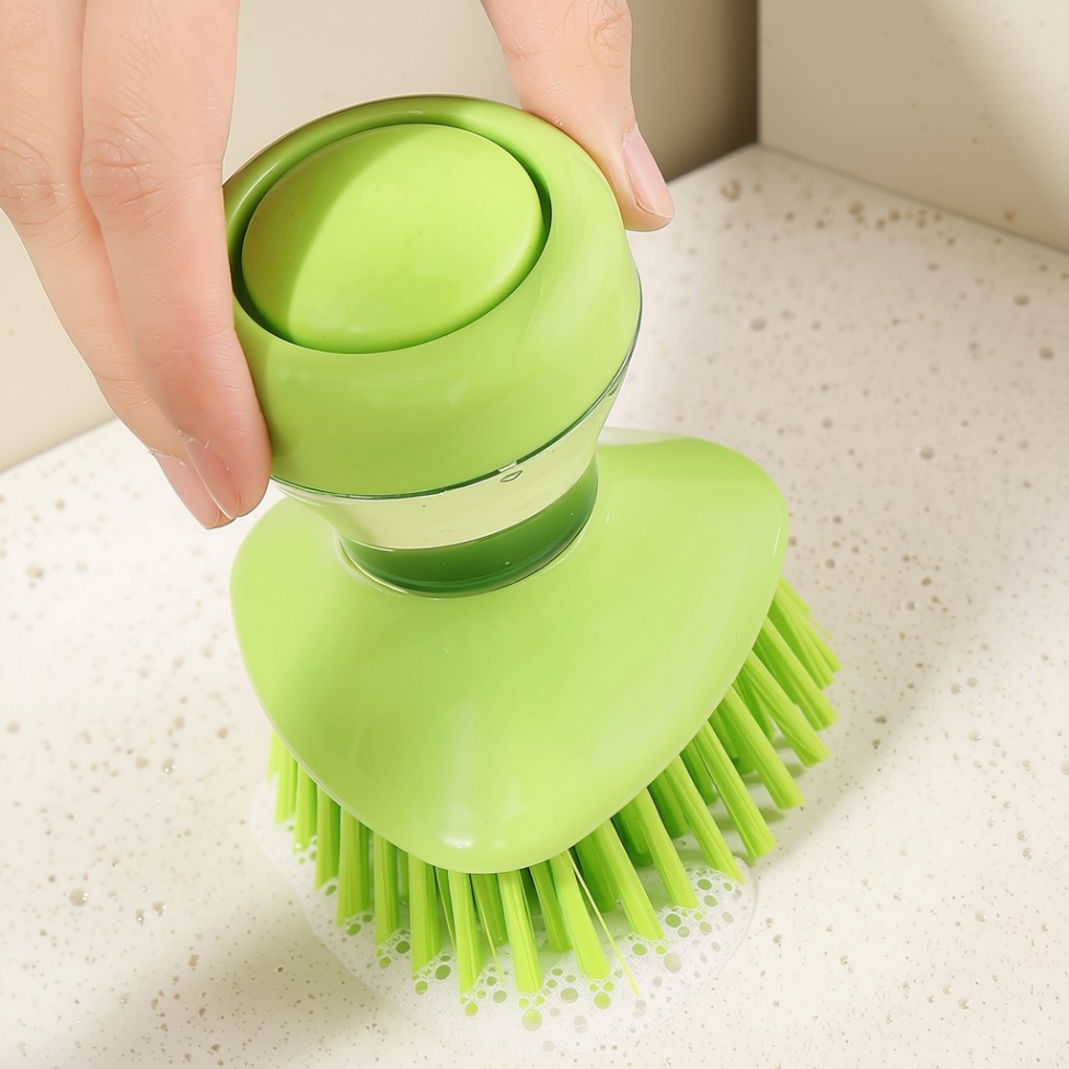 Brosse à Vaisselle avec Distributeur de Savon,Brosse de Nettoyage Multifonctionnelle – image 3