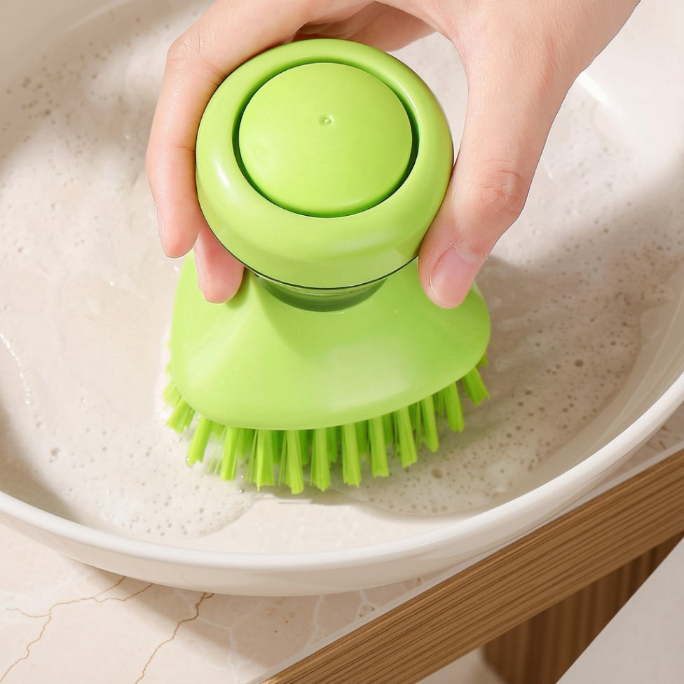 Brosse à Vaisselle avec Distributeur de Savon,Brosse de Nettoyage Multifonctionnelle – image 4