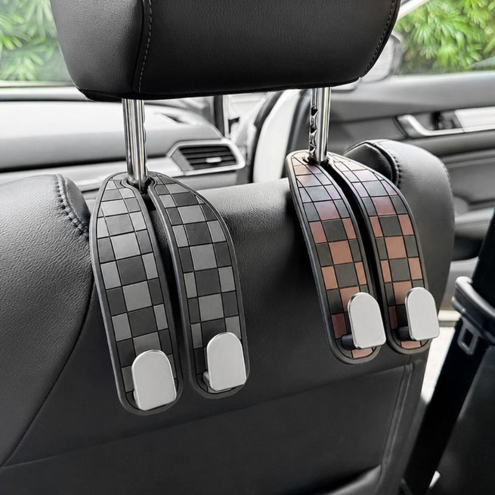 Crochet de Rangement Universel pour Appuie-Tête de Siège de Voiture,Crochet de Dossier de Siège de Voiture, Crochet d'Appuie-Tête Voiture,Accessoires Voiture