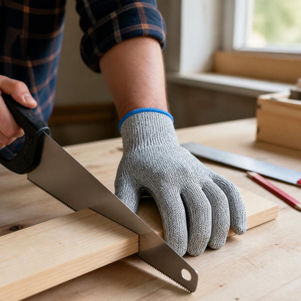 Gants Anticoupure,Gants de Sécurité Industrielle Imperméables et Résistants aux Coupures pour Hommes,Gants de Travail Anticoupure pour l'Industrie – image 2