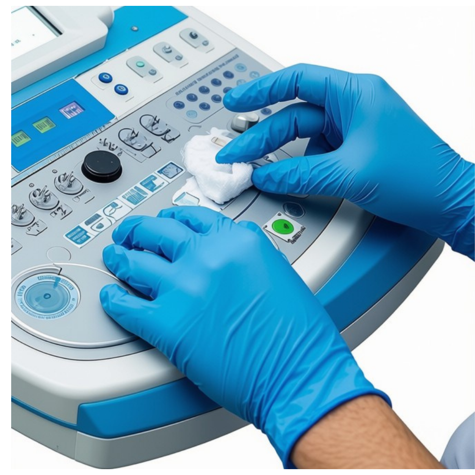 Gants Jetables en Nitrile Entièrement Texturés,Robustes, pour l'Industrie,100 Gants/Boîte – image 2