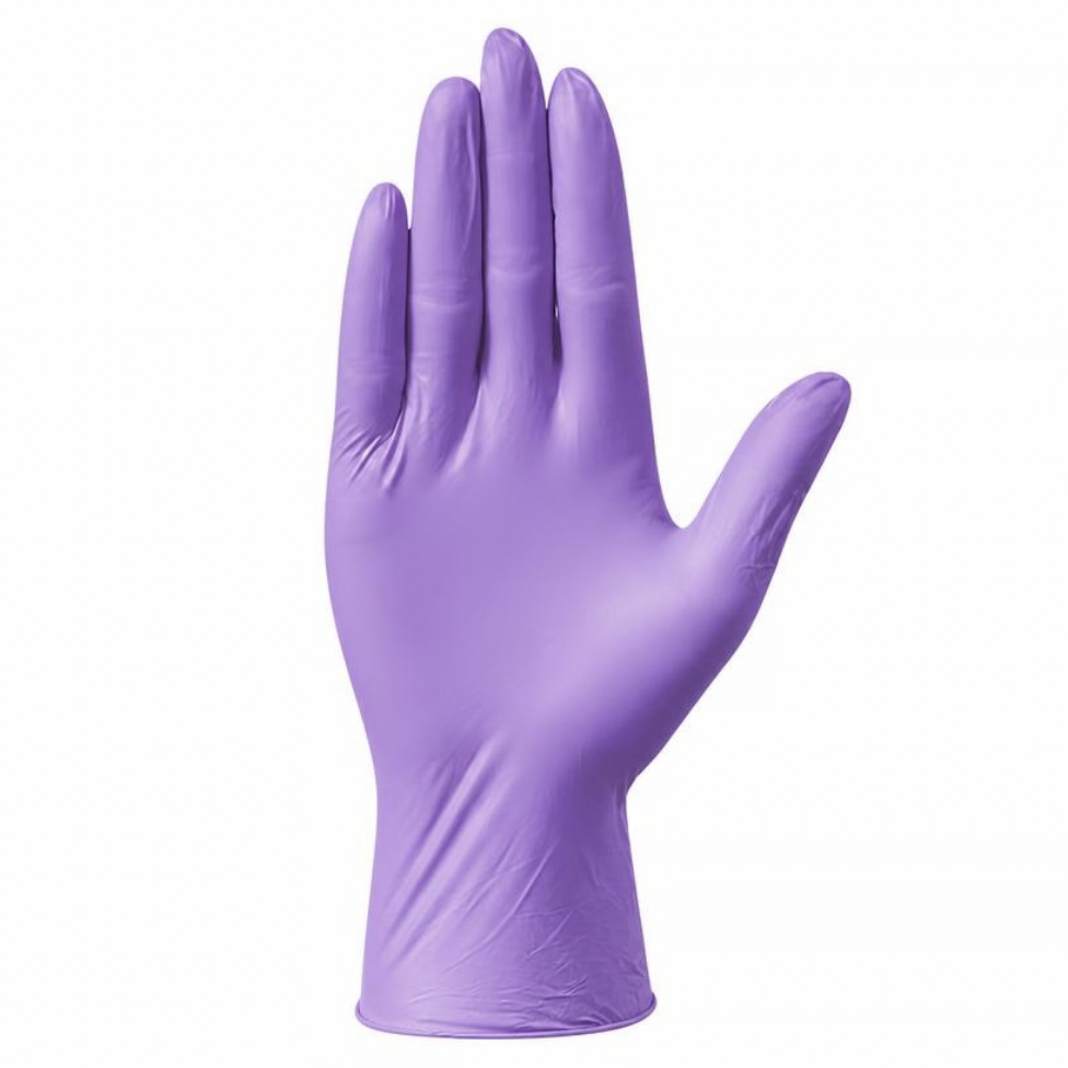 Gants Jetables en Nitrile Entièrement Texturés,Robustes, pour l'Industrie,100 Gants/Boîte – image 3