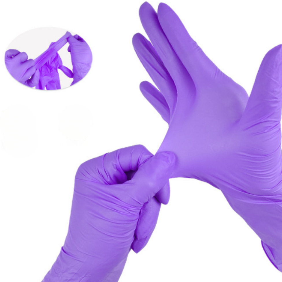 Gants Jetables en Nitrile Entièrement Texturés,Robustes, pour l'Industrie,100 Gants/Boîte – image 5